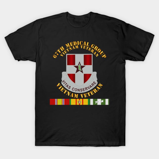 67th Medical Group - Vietnam Vet w SVC Ribbons T-Shirt by twix123844